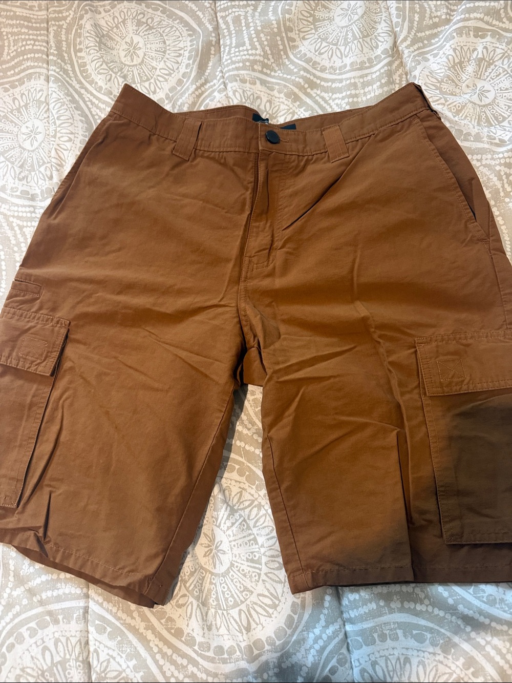 Dickies Brown Men's Cargo Shorts - Utility Pockets
